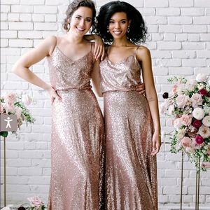 Revelry Hazel Sequin Dress 4 short